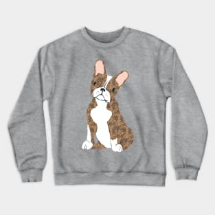 Brindle Boston Terrier Dog Crewneck Sweatshirt